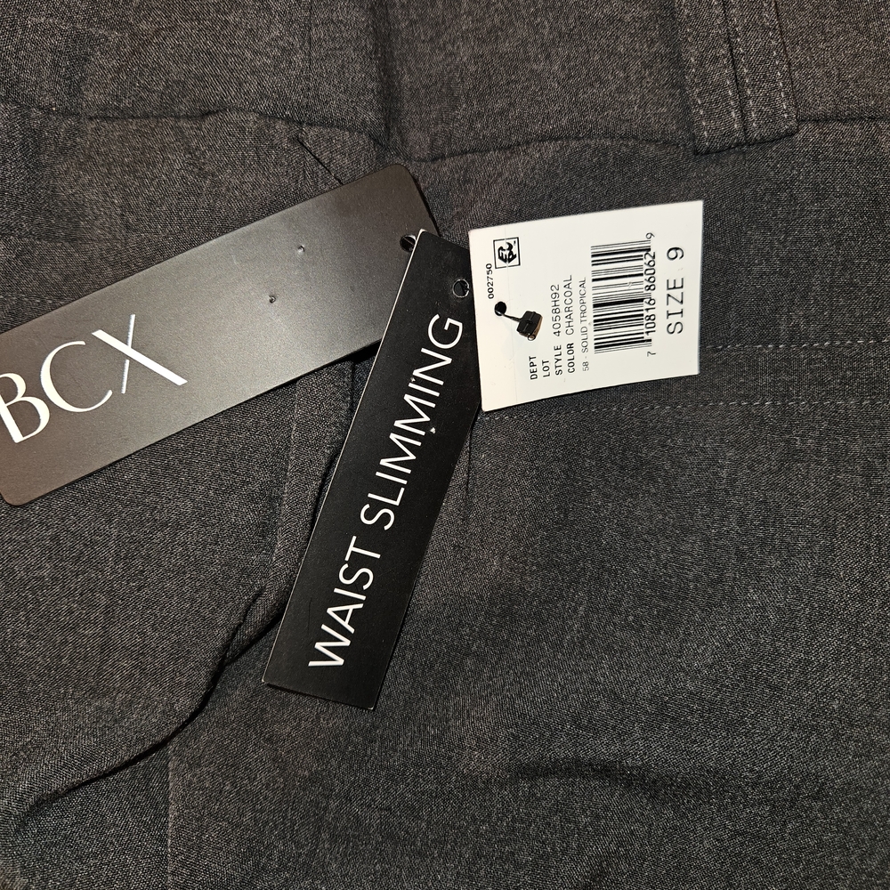 BCX Charcoal Waist Slimming Pants